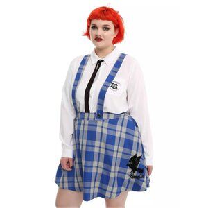 Women's Torrid‎ Harry Potter Ravenclaw Blue Plaid School Skirt NEW 14